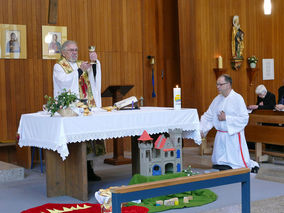 Patronatsfest in der St. Elisabeth Kirche in Merxhausen (© Karl-Franz Thiede)